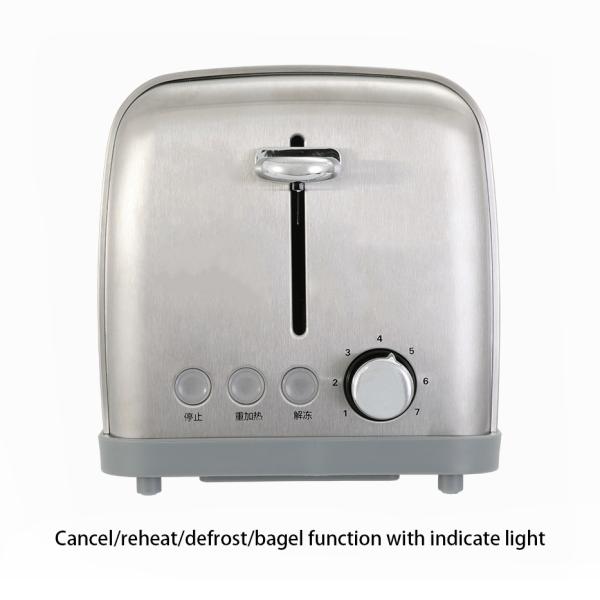 Kitchen Accessories 120v Stainless Steel Toaster 2 Slices Sandwich Maker