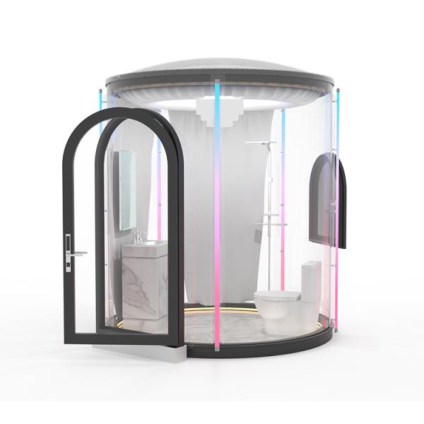 Casa transparente da abóbada da sala de Sun da barraca da bolha do diâmetro 2.5m Glamping