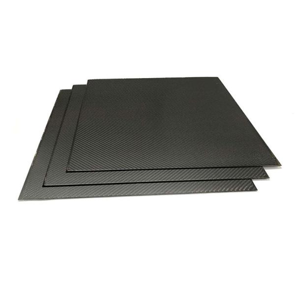 Placa 0.3mm da fibra do carbono do peso leve 400×500mm de grande resistência