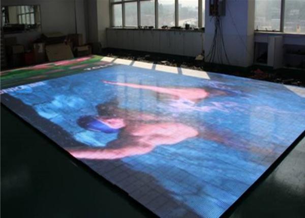 Exposição de diodo emissor de luz de P4.81 RGB HD Dance Floor para o disco da fase do clube noturno