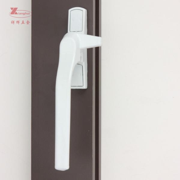 Diseño moderno UPVC manija Cockspur para cerradura de punto único y ventana de aluminio