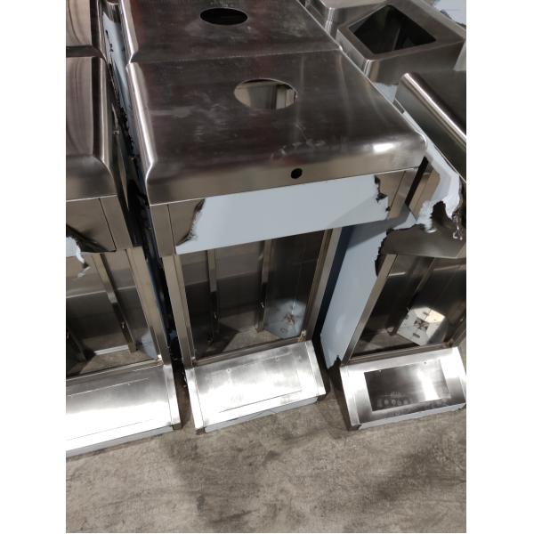 Supermarket Wide Lane Slim Swing Barrier Turnstile