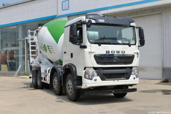 Sinotruk HOWO TX6 340 HP 8X4 7.37 Square Concrete Mixer Truck for Customer's Requirement