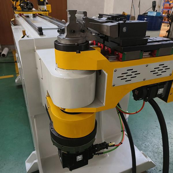 Electric 4 Inch Mandrel Pipe Bending Machine For Exhaust CNC Pipe Tube Bending Machine