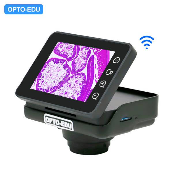 OPTO-EDU A59.5142 8.0M 4K Digital Microscope Camera with 1/1.8 Sony CMOS Sensor and 2.8 LCD Touch Screen