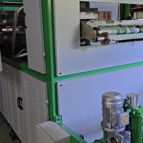 95kw Plastic Thermoforming Machine For PP PS PET PVC ABS Degradable Materials