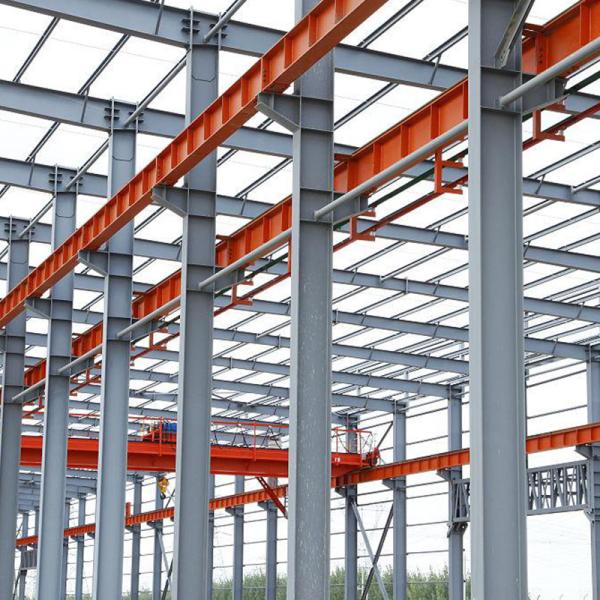 Estruturas pré-fabricadas de aço galvanizado para edifícios de estufas, classe Q235/Q345B