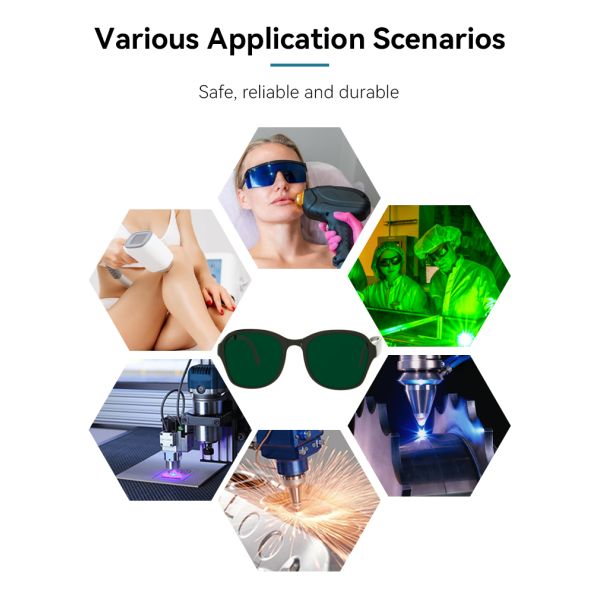 1064nm Laser Eye Protect Glasses IPL Hair Removal Eye Protective Foldable Laser Goggles Beauty Operator Folding Laser Glasses