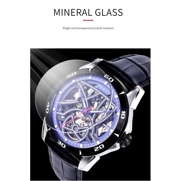 Luminous Openwork Mechanical Watch