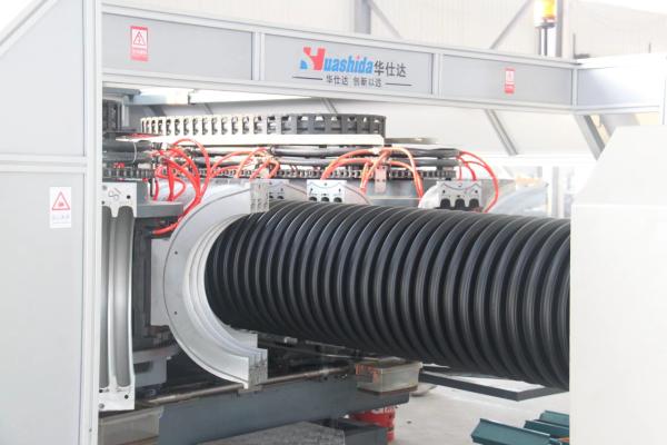 HDPE Hollow Wall Winding Pipe Extrusion Line Double-Wall Corrugated Pipe Machinery
