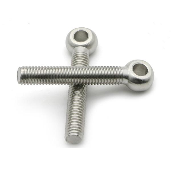 O parafuso de olho de aço inoxidável do HDG do aço carbono DIN444 galvanizou os parafusos de olho longos de levantamento