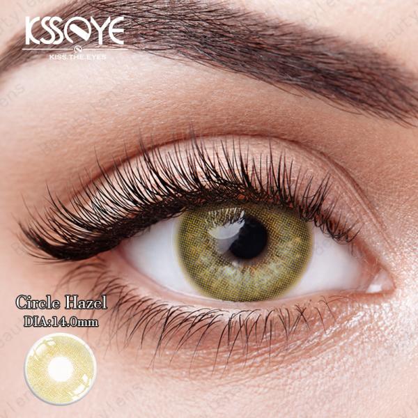Natural Color Contacts Eye Lens Colour Contact Lens For Dark Skin
