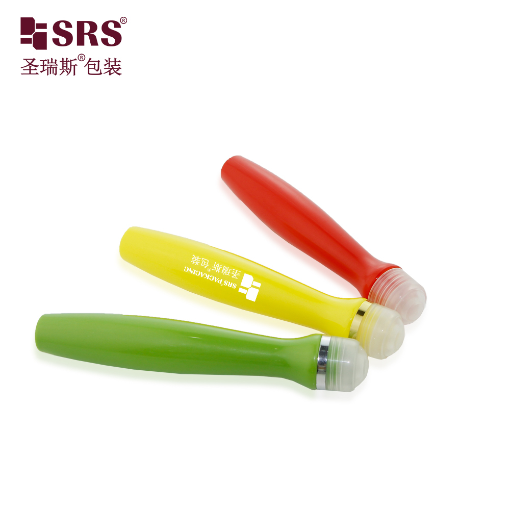 Recyclable PETG Roller Ball Bottle 360 Degree Massage Design for Body And Facial Serum Oil