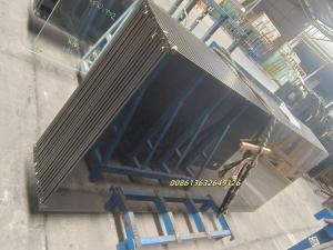 1/2'' 12mm Grey Tinted Tempered Glass For Doors Wall Partitions Table Top