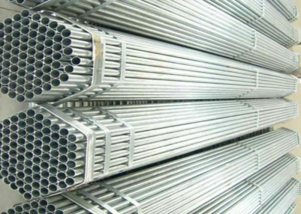 ERW Hot Dip Galvanized Tube ASTM A671 Gr.CC65 ISO9001 Certificate Plain Plain End