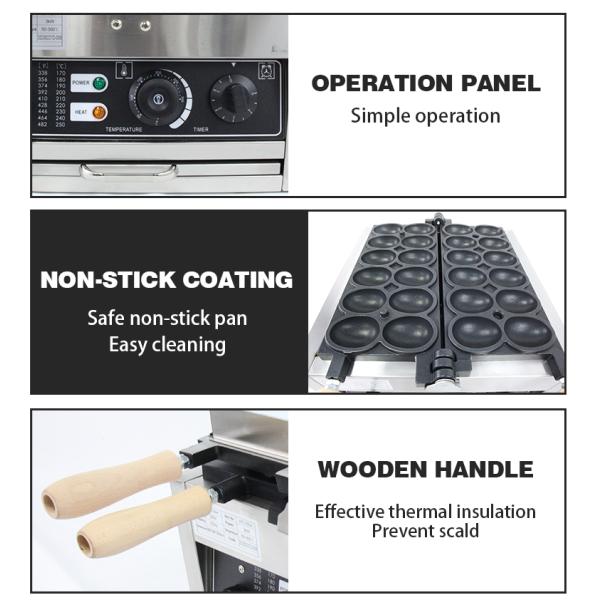 375*495*270мм Яичный хлебопекарь для быстрой и простой потребности в производстве закусок