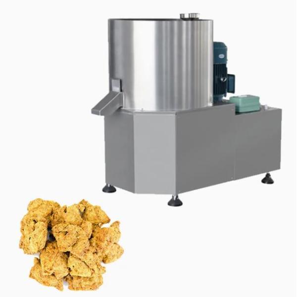 Vegetable Protein Food Production Line Machine / Fiber soya nuggets extruder