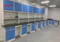 Bancos de laboratório de química retangulares Mobiliário de laboratório Hong Kong com DTC 105\u00b0 Cadeia tampão