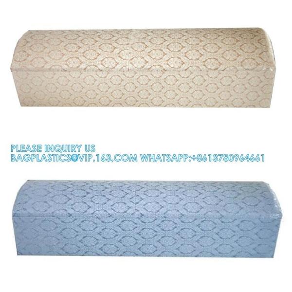 Paulownia Solid Wood Coffin With Carving Funeral Wood Casket Dome Coffin Wooden Casket Dome Shape