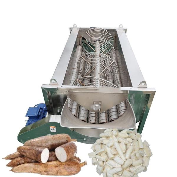 Machine à éplucher et à laver le manioc avec un taux d'épluchage élevé et une efficacité rapide