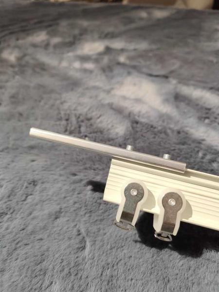 Aluminum Alloy Bay Window Curved L Shaped U Shaped Slide Rail Bendable Curtain Track Rod