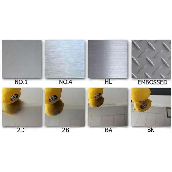 201 304 430 304l laminados a frio 2b No.4 de aço inoxidável