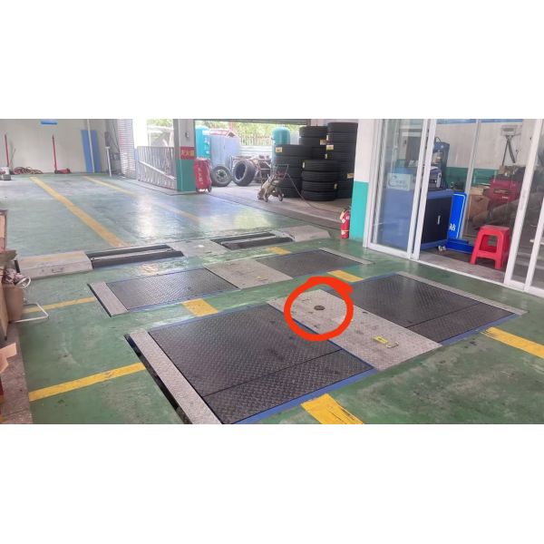 Cartesy 10t Load CTCH-10 Vehicle Side Slip Tester For Vehicle Inspection Equipment For Trucks And Cars