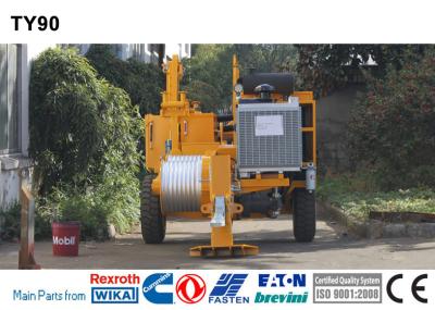 Overhead Line Stringing Equipment Conductor Steel Wire Rope Puller