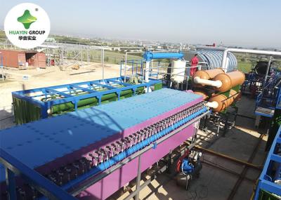Huayin Oil Sludge Pyrolysis Plant For Oil Sludge Recycling Treatment