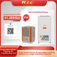 Special Offer for Evaporative Water Cooling AC sets top discharge ducted Indoor with Plastic Outdoor