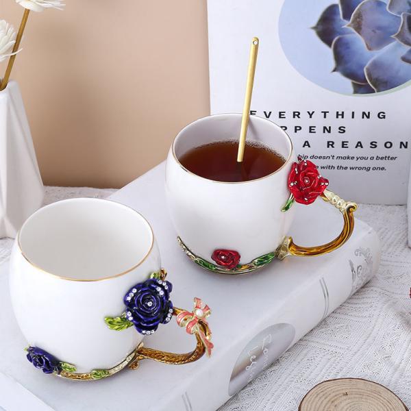 Dia 3.2 Inch Ceramic Coffee Cup Home Decorations Crafts Or Gifts