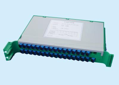 High Reliability 1x32 PLC Tray Fiber Optic Cable Coupler Low Insertion Loss
