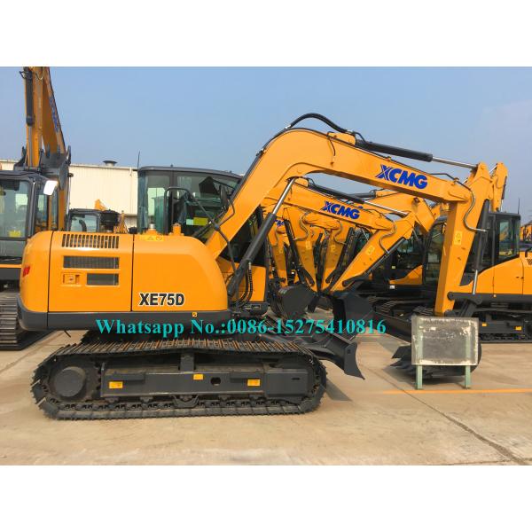 High Performance Heavy Earth Moving Machinery XCMG Official 7.5 Ton Excavator