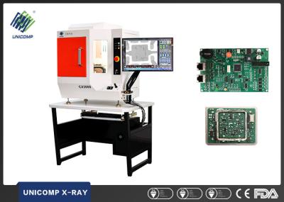 CX3000 máquina da detecção da eletrônica PCBA Unicomp X Ray, máquina de Benchtop X Ray