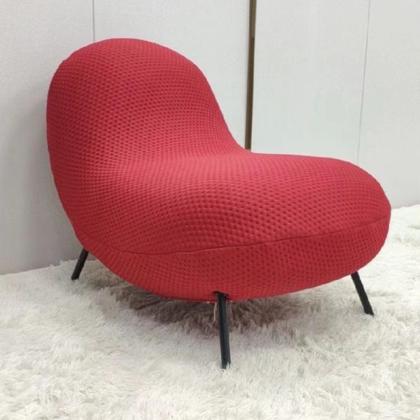 end Arm Chair Modern Velvet Leather Italian Minimalist Designer Single Chair Hotel Lobby Leisure Creative Personality