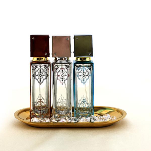 Wholesale Perfume Sub Bottled High-End Portable 50ml Sample Spray Bottle Advanced Glass Empty Bottle Spray