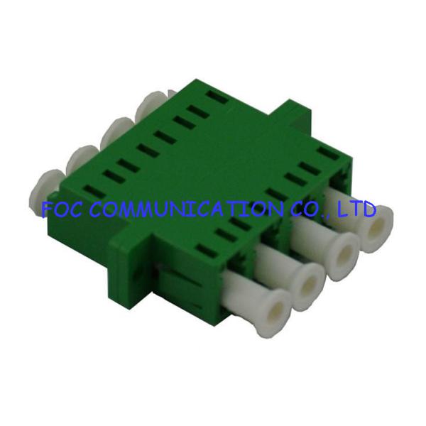 CATV Networks Optical Fiber Adapter LC Quad Metal Zirconia Ceramic Sleeve