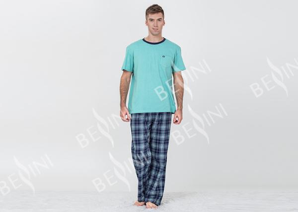 Comfortable Mens Luxury Sleepwear Woven Flannel Long Pants Australian Design