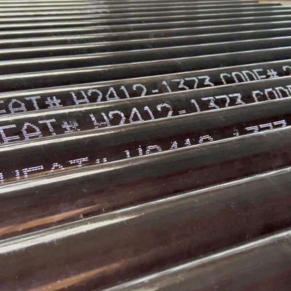 Tube de forage sans soudure 4140 pour puits de pétrole, tubage de forage, train de tiges pour forage de puits de pétrole avec une grande rectitude