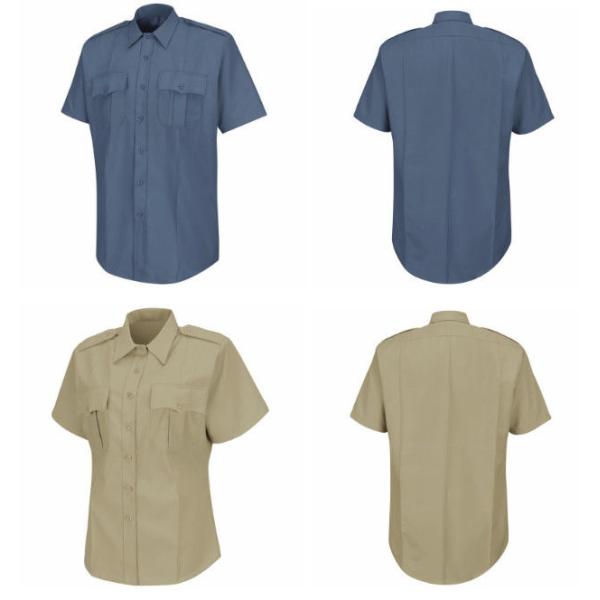 Быстро сухие профессиональные формы работы длиной/короткие рукави охраняют равномерную рубашку