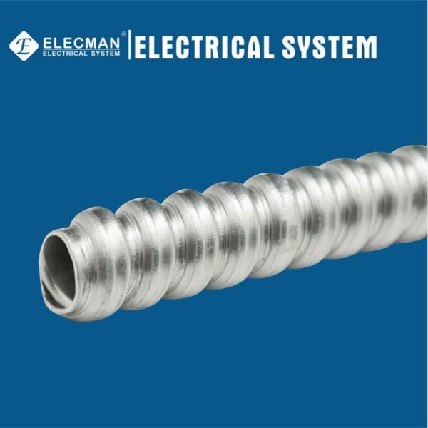 Гальванизированный стальной уменьшенный шланг гибкого стального проводника стены