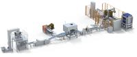 Máquina de embalagem industrial de alimentos Linha de embalagem de lanches totalmente automática
