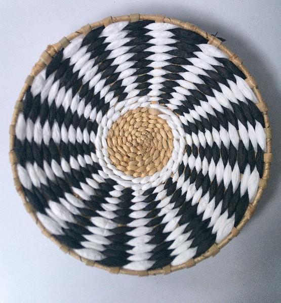 2021 new design High quality Wholesale seagrass wicker wall baskets wall plates hanging decor items