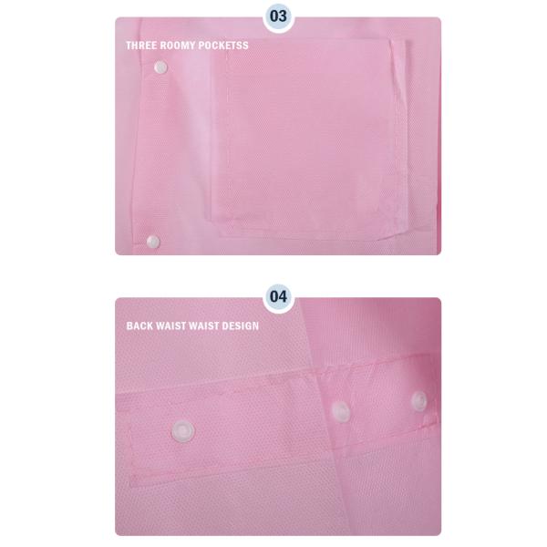 High Quality Laboratory Chemical Medical Uniforms Nurse Fashion Hospital Disposable Lab Jackets