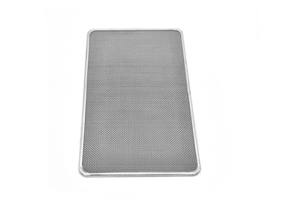316L Perforated Steel Tubing Square Stainless Steel Mesh Tube 50 Mesh