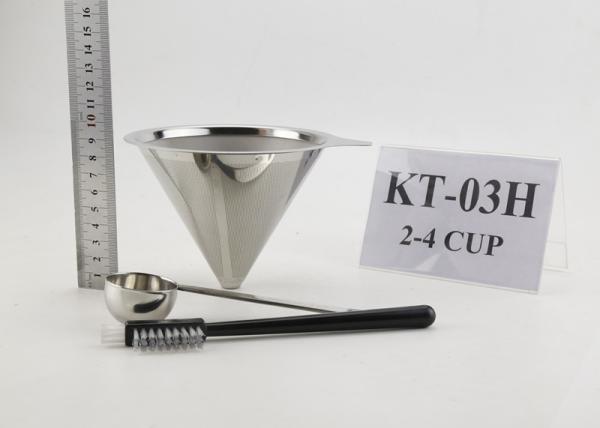 Ideal House Custom Design 18/8 Stainless Steel Pour Over Coffee Dripper