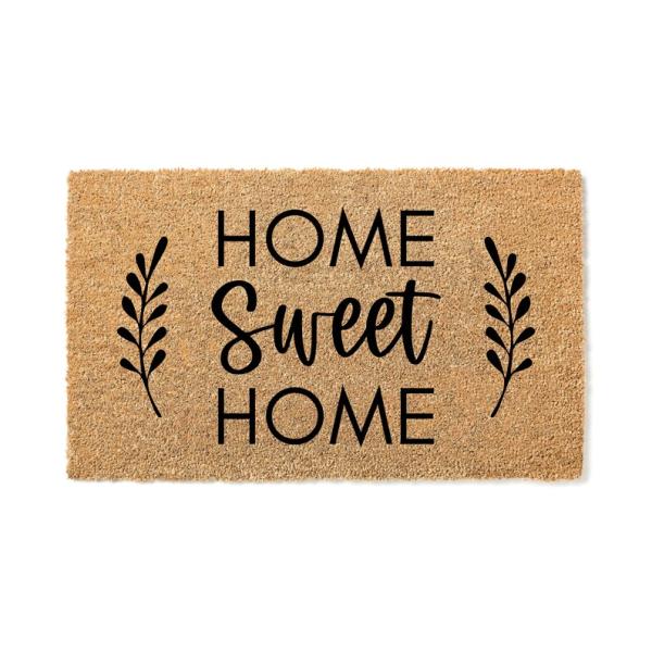 Home Sweet Home Alfombra de bienvenida Alfombra de puerta Alfombra de puerta delantera