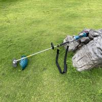 manuel sans fil électrique portatif tenu dans la main du coupeur d'herbe 1000W 21V télescopique