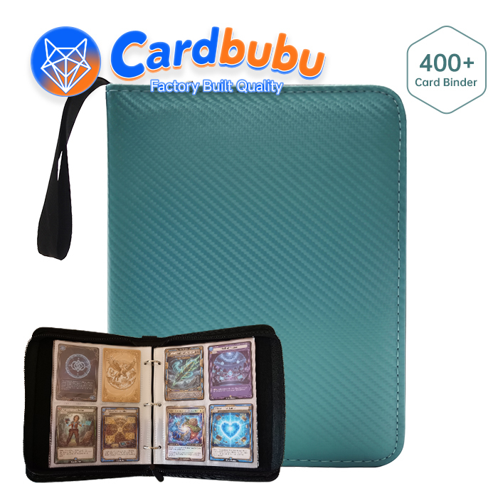400 Pockets Pu Card Binder MTG TCG  Sports Cards  Pokemon Card Folder