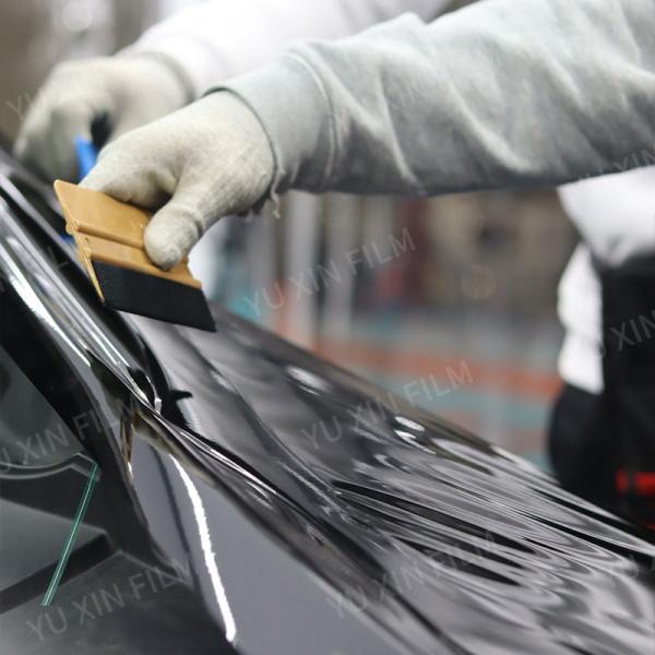 Ultra HD Car Window Film 1.52x30M Privacy Protection Carbon Tint Film Heat Resistant